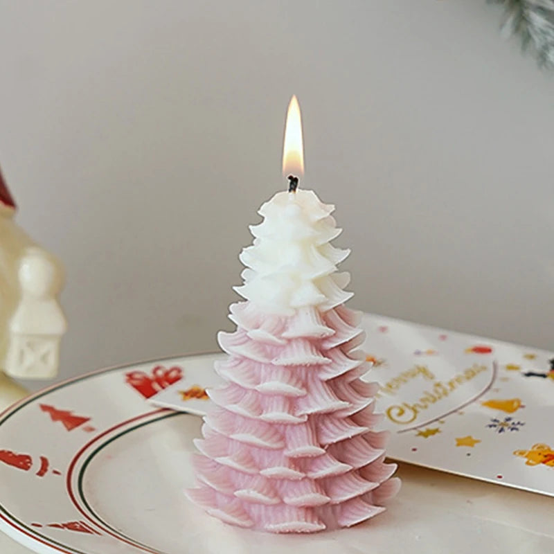 Creative Christmas Tree Aromatherapy Candle Soybean Wax