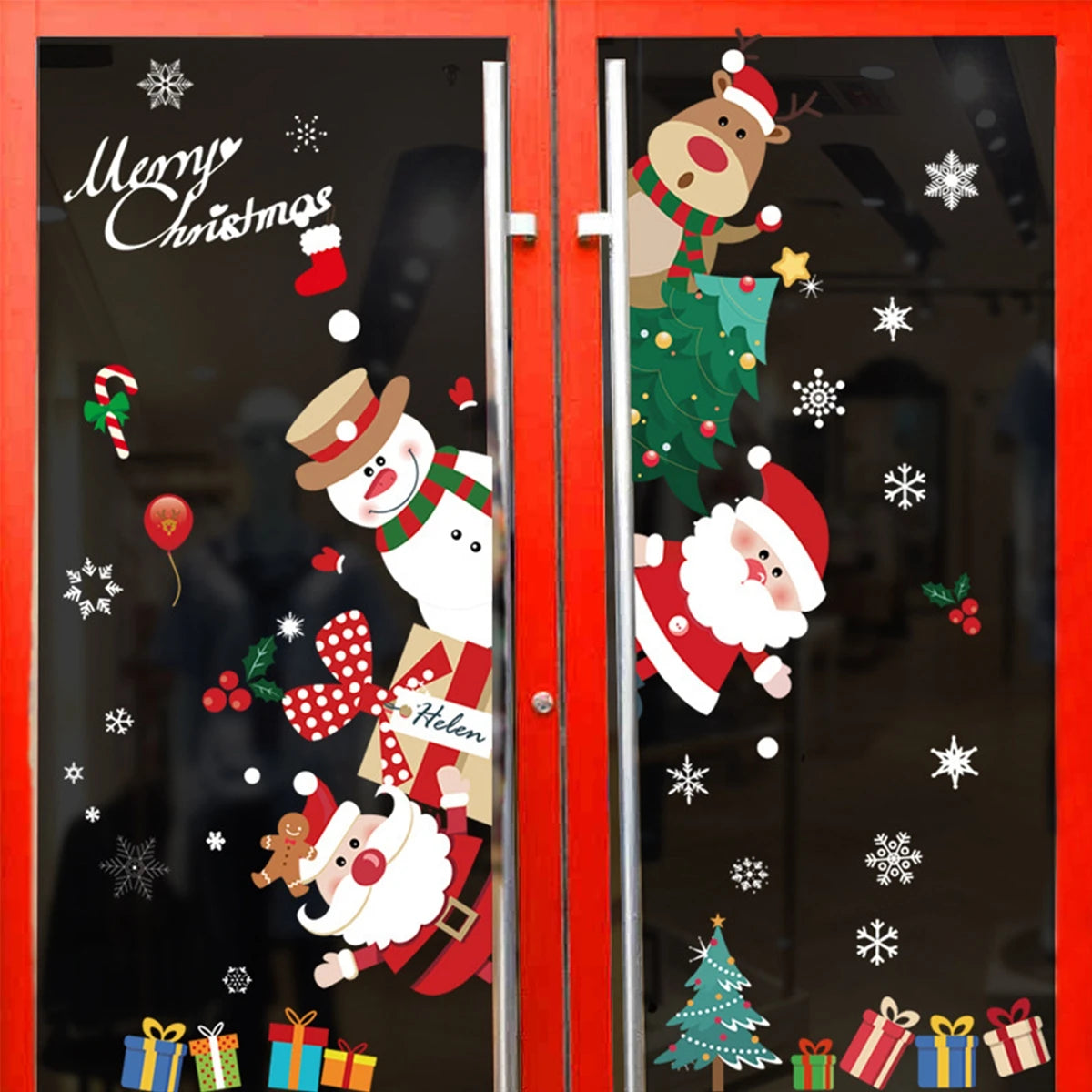 Christmas Window Stickers