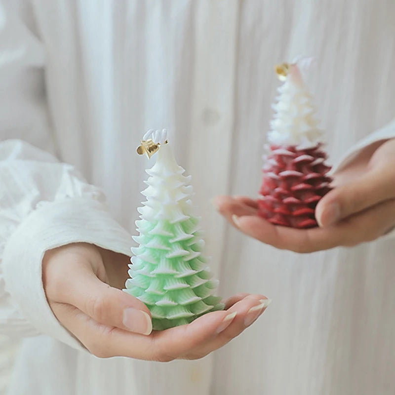 Creative Christmas Tree Aromatherapy Candle Soybean Wax